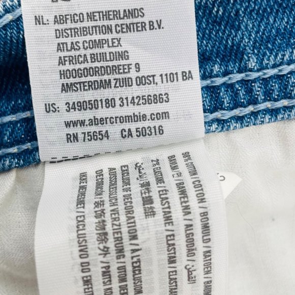 Hollister - High Rise Vintage Shorts - Size 5 - W27 - Picture 9 of 10